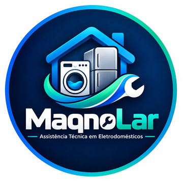 Logo MaqnoLar, assistência técnica em eletrodomésticos